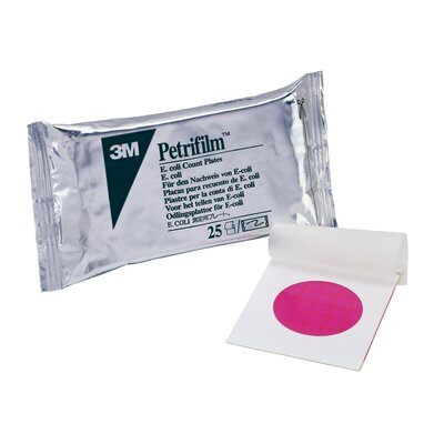 3m? petrifilm?大腸菌群/大腸埃希氏菌測試片6414，500/箱