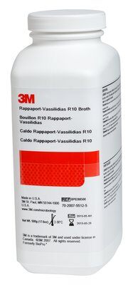 3m? rappaport-vassilidias r10培養基 bp0288500，500 g，1件裝