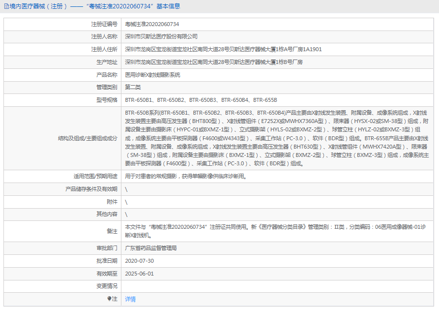 診斷X射線(xiàn)攝影系統BTR-650B31.png