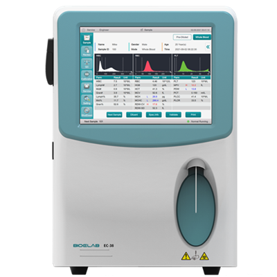 全自動(dòng)三分群血細胞分析儀ec-38