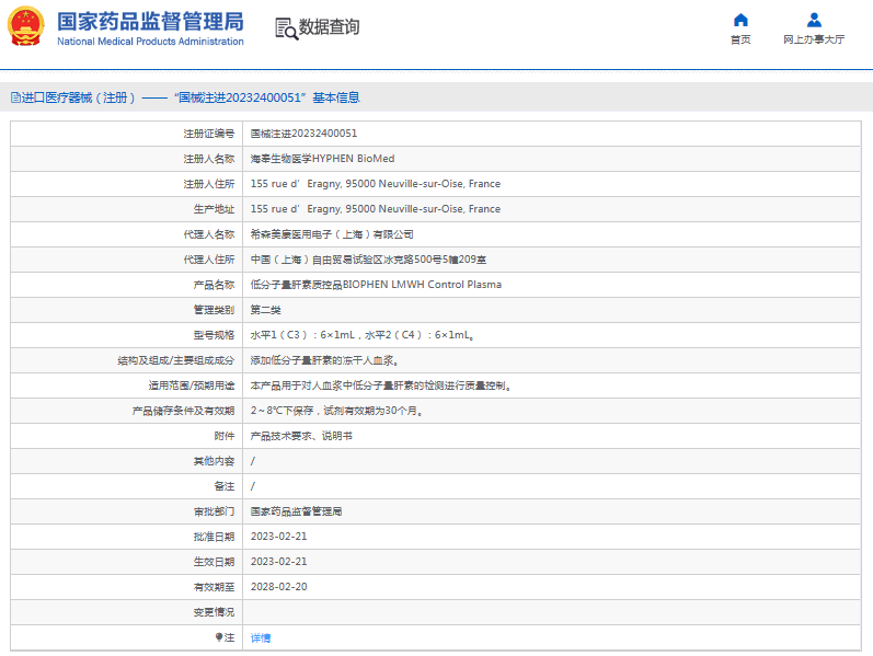 低分子量肝素質(zhì)控品BIOPHEN LMWH Control Plasma1.png